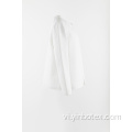quilted trắng mỏng nhẹ áo